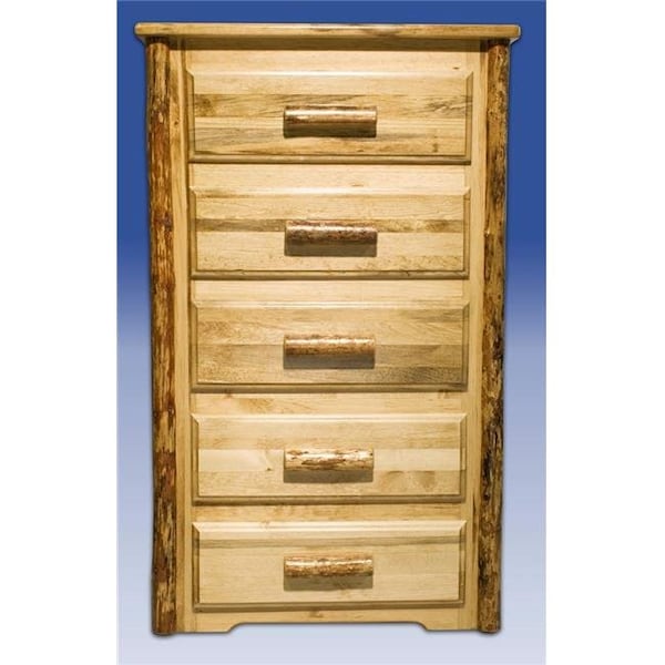 Montana Woodworks MWGC5D Glacier Country Chest with 5 Drawers MWGC5D - main